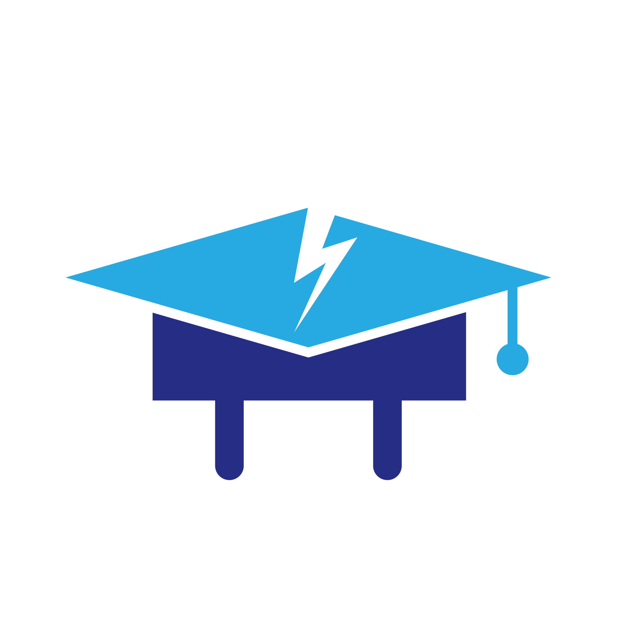 The Energy Academy graduation cap logo